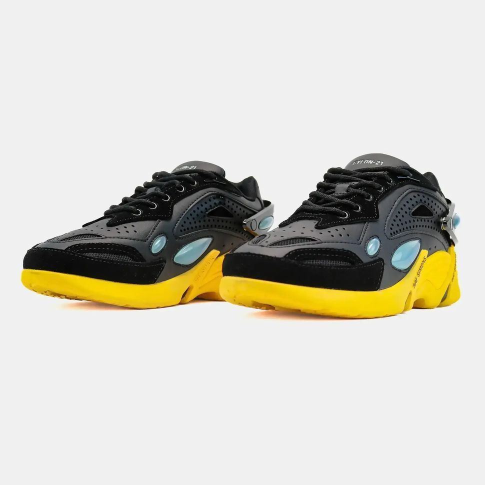Raf Simons Cylon-21 Black Yellow, 37