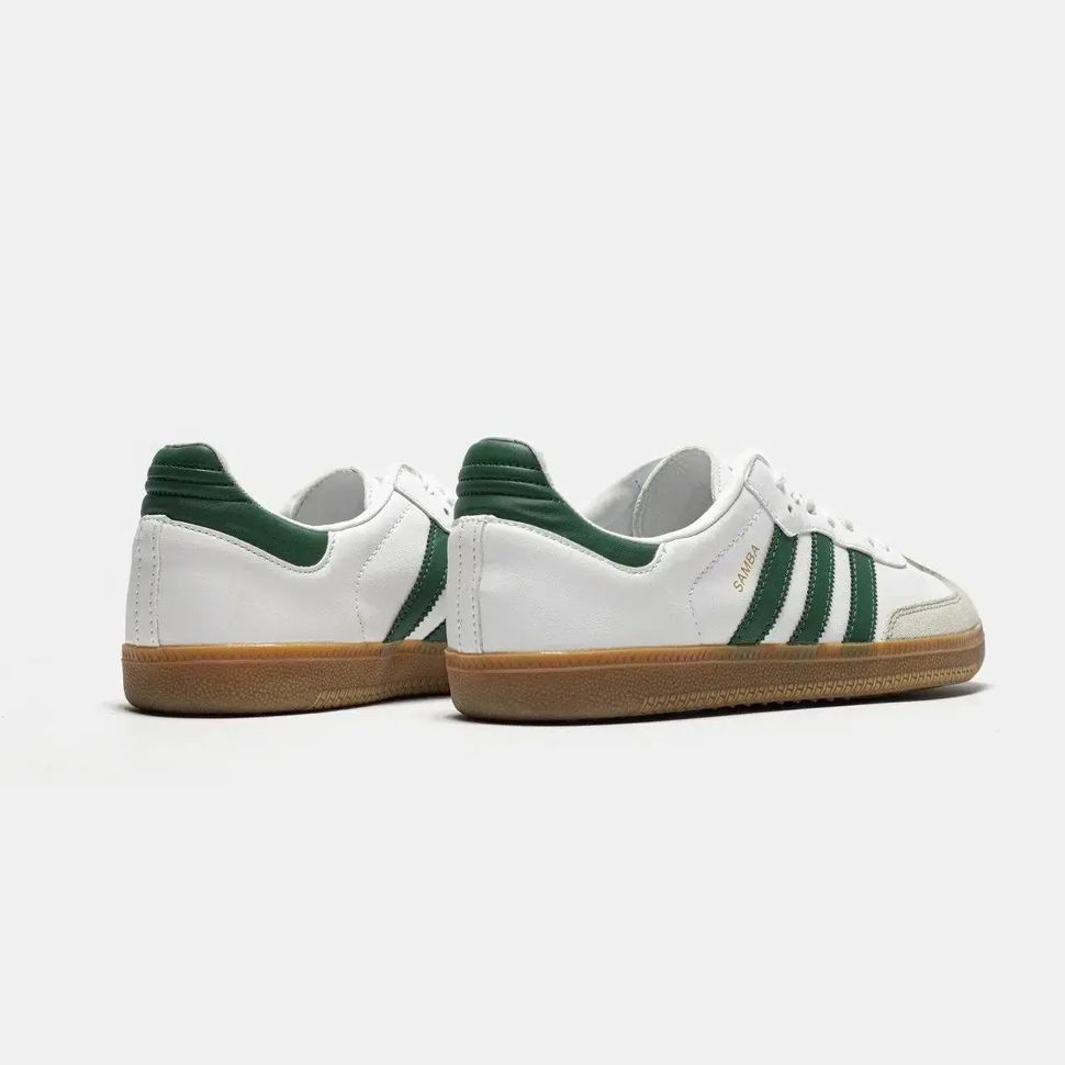 Adidas Samba OG White Green Gum