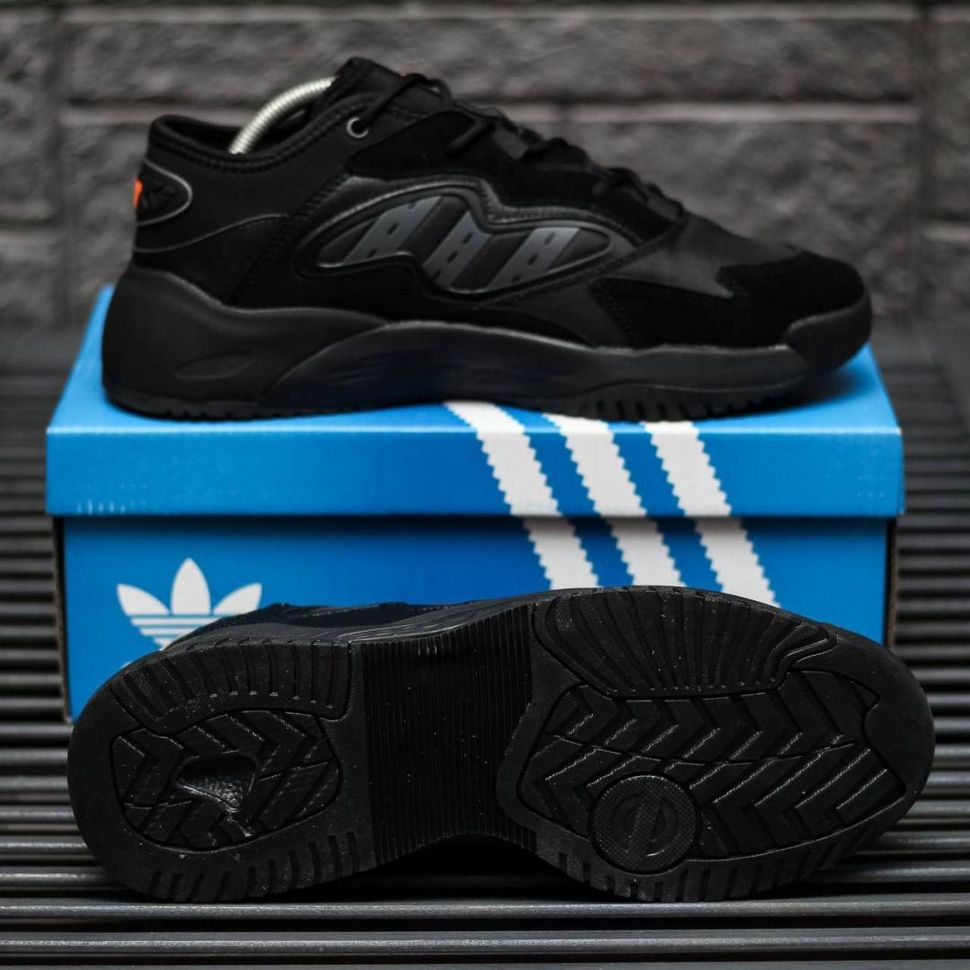 Кросівки Adidas NiteBall Full Black v2 8930 фото