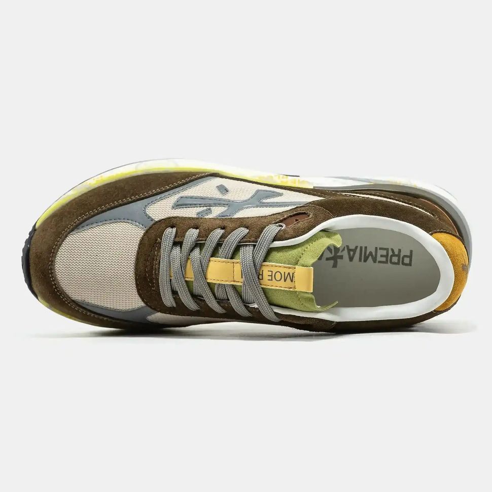 Premiata Moerun Brown Beige Olive, 40