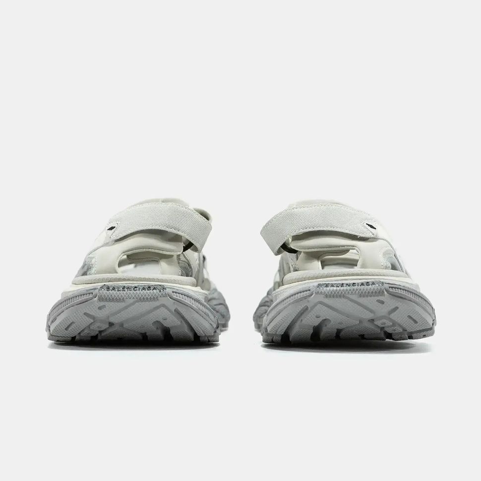 Balenciaga 3XL Sandals White Grey