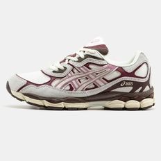 Asics Gel-NYC White Burgundy Pink, 36