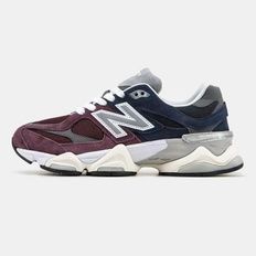 New Balance 9060 Burgundy Navy Grey