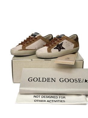 Golden Goose Superstar Beige Brown, 38