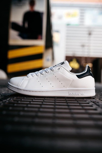 Кеди Adidas Stan Smith White Black 2849 фото