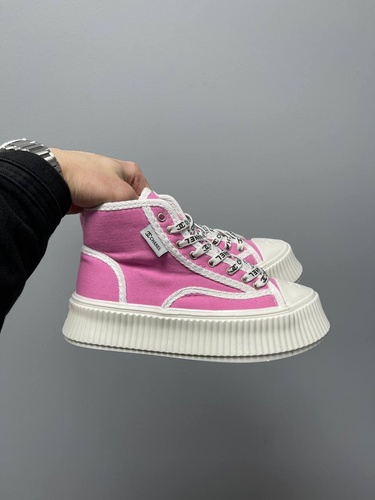 Chanel Sneakers Platform Pink 4728 фото