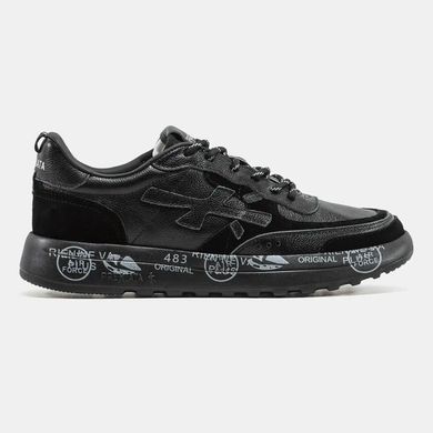 Premiata Nous Black White Graphic Sole, 40