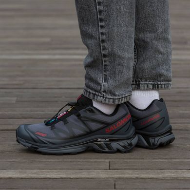 Salomon XT-6 Lab Grey Red, 40
