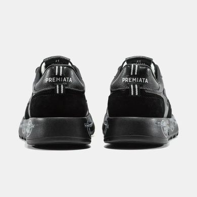 Premiata Nous Black White Graphic Sole, 40