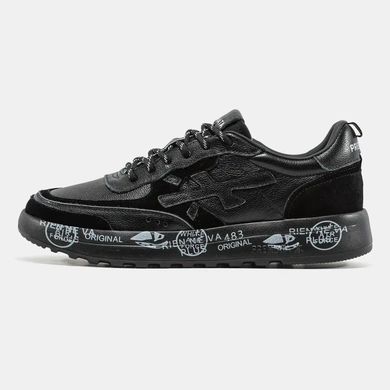 Premiata Nous Black White Graphic Sole, 40