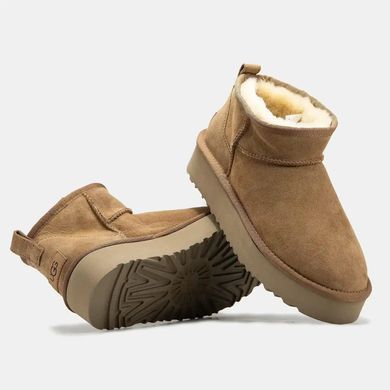 UGG Ultra Mini Platform Classic Chestnut