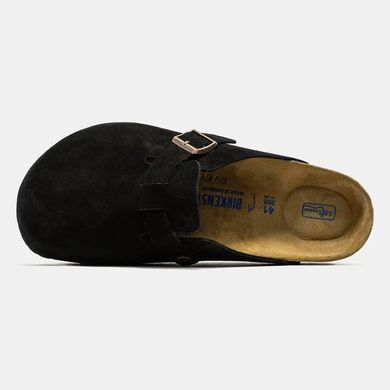 Birkenstock Boston Black Suede, розмір 43