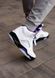 Nike Air Jordan Retro 5 White Black 9604 фото 3
