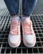 Кроссовки Nike Dunk Pink White 1612 фото 5