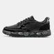 Premiata Nous Black White Graphic Sole, 40