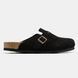 Birkenstock Boston Black Suede