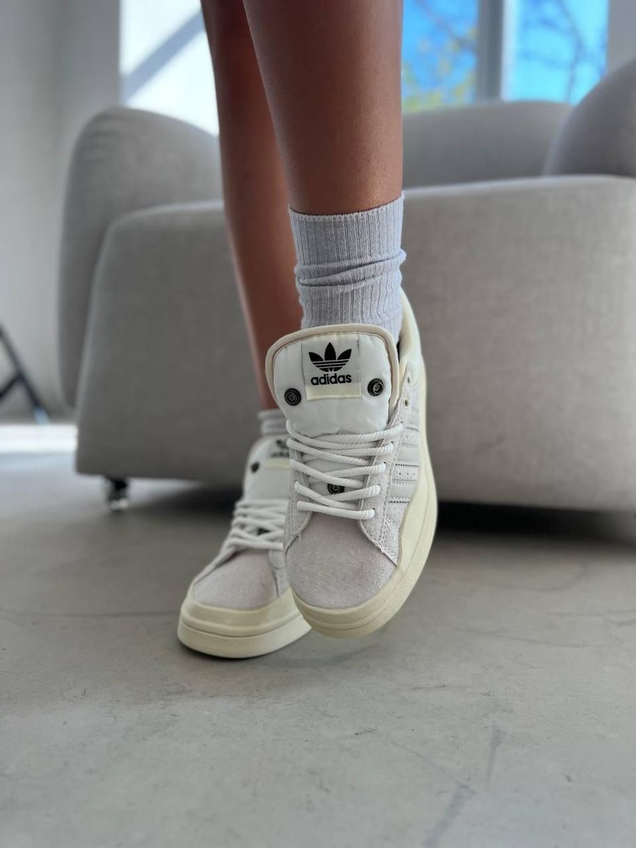 Кросівки Adidas Campus x Bad Bunny Beige v2 9466 фото