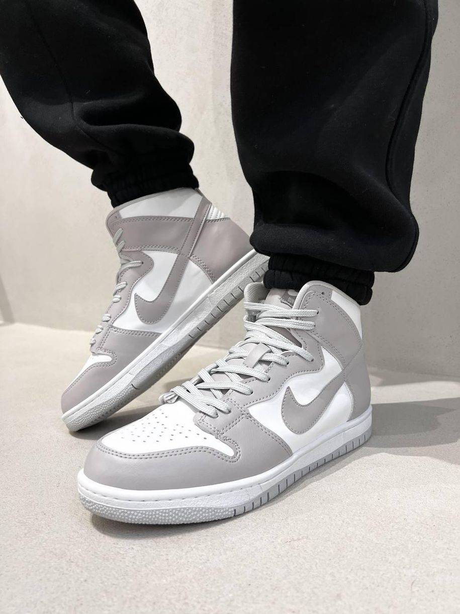 Кроссовки Nike Dunk Hight Grey 7021 фото