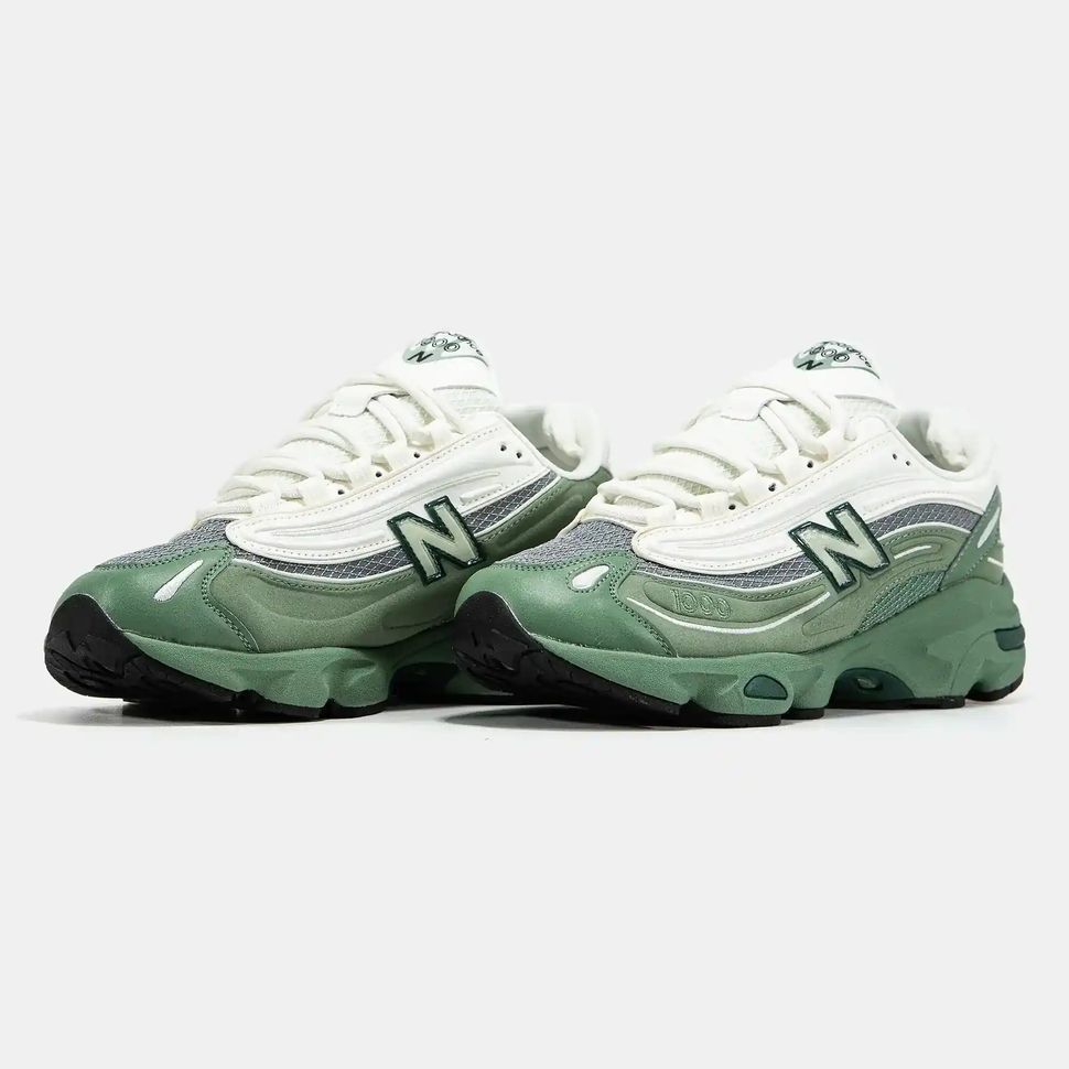 New Balance 1000 Green White