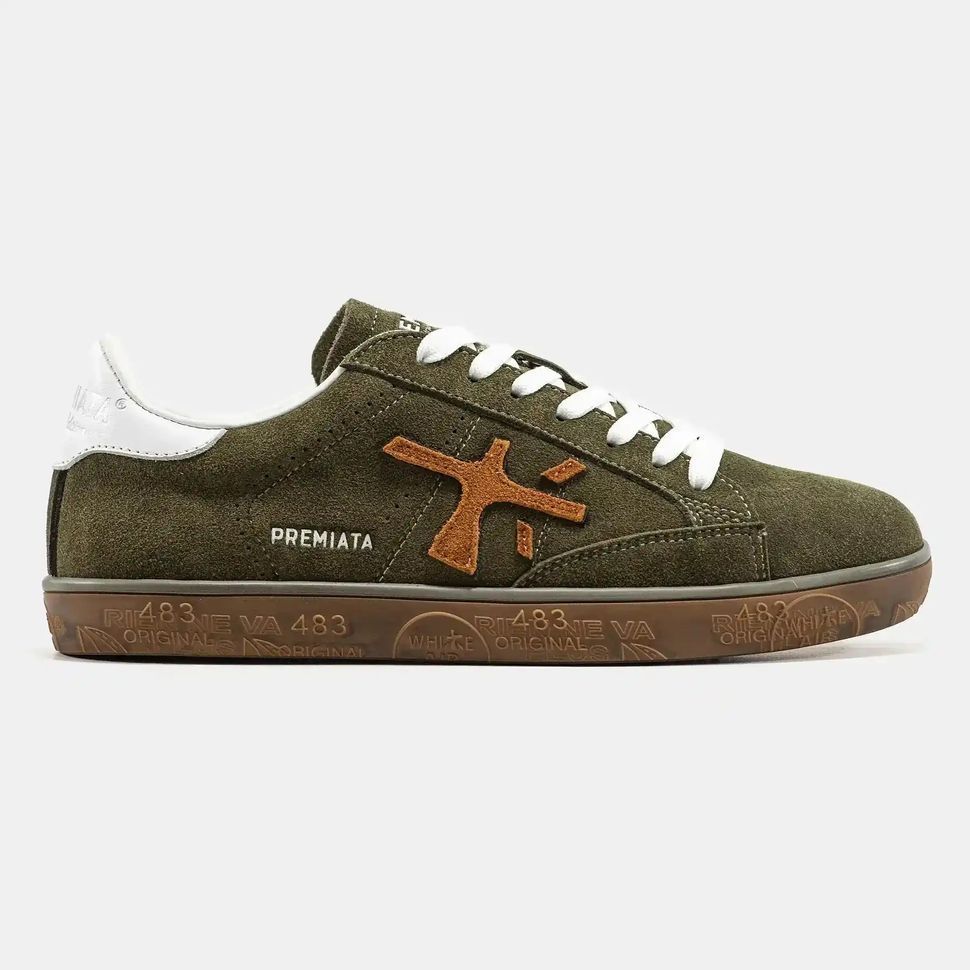 Premiata Steven Green Brown White, 40