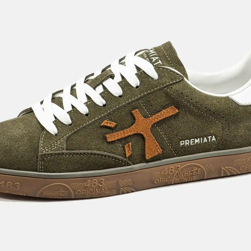 Premiata Steven Green Brown White, 40