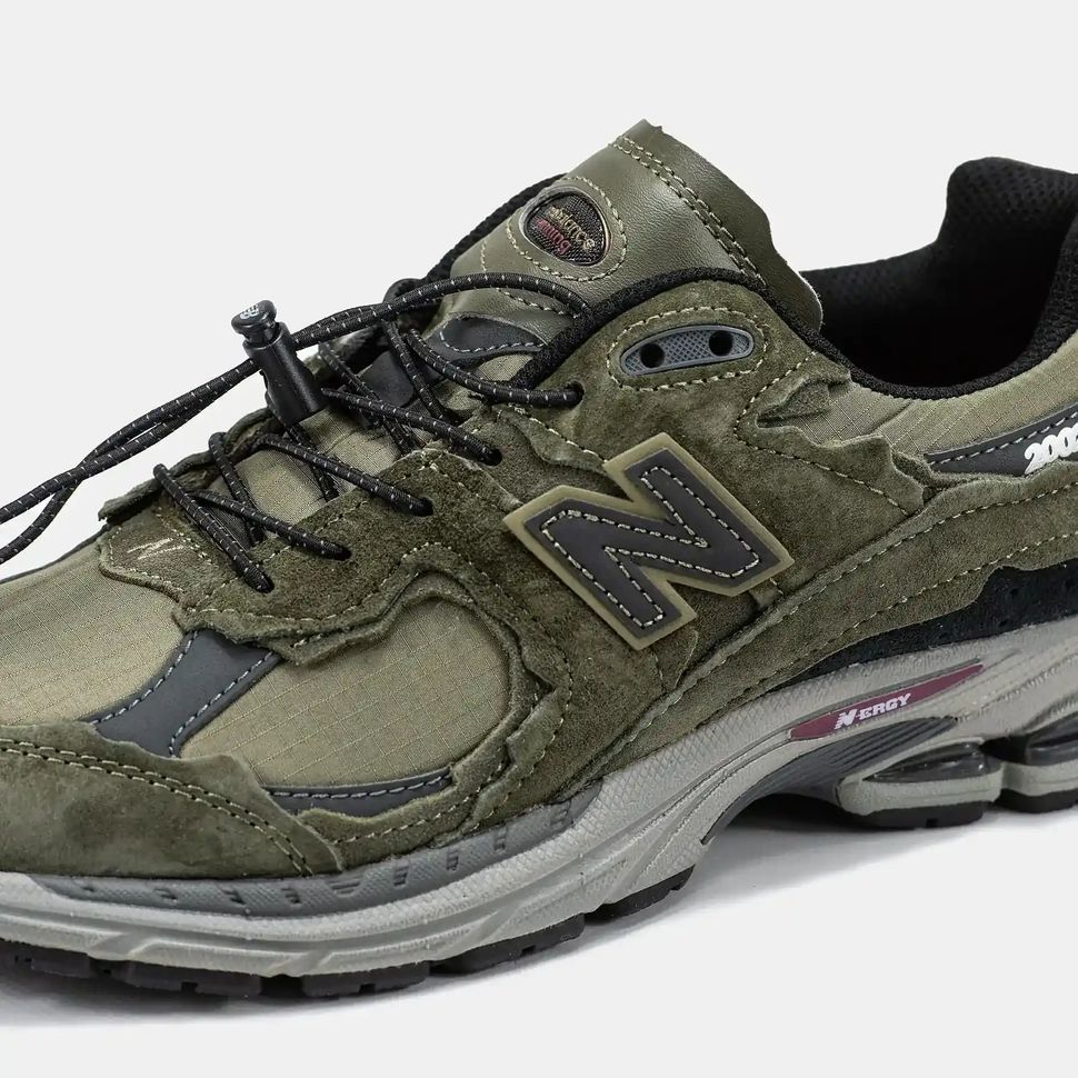 New Balance 2002R Protection Pack Olive Black Grey