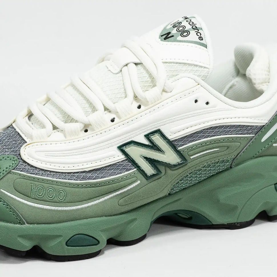 New Balance 1000 Green White