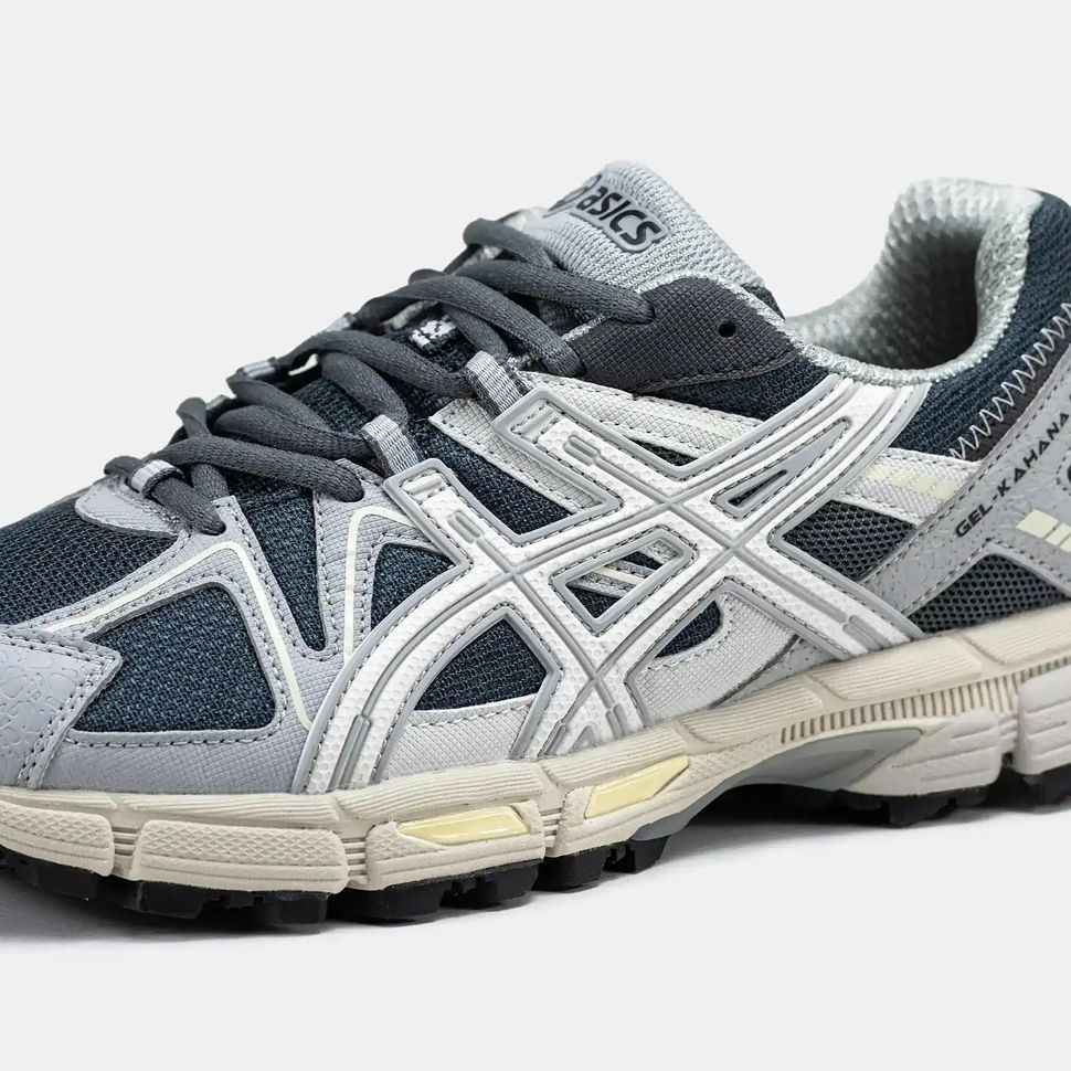 Asics Gel-Kahana 8 Grey Navy White