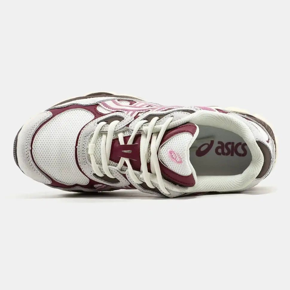 Asics Gel-NYC White Burgundy Pink, 36