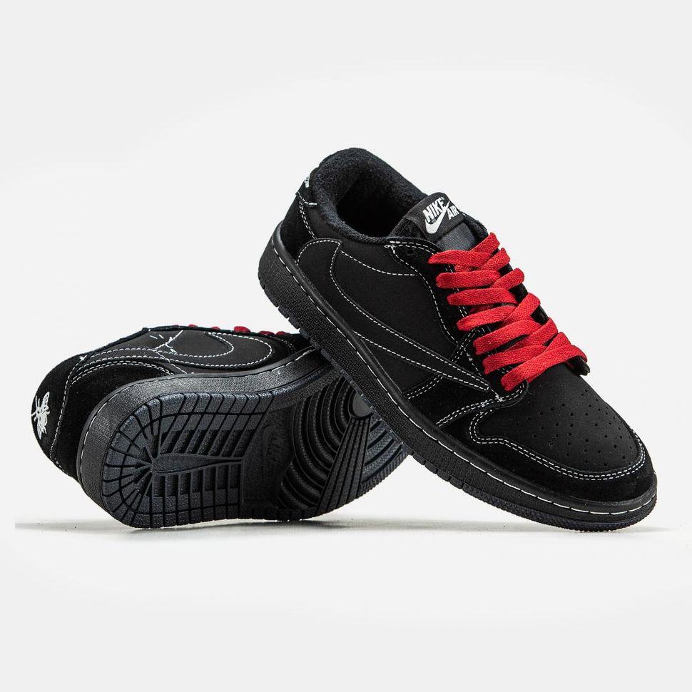 Баскетбольні кросівки Nike Air Jordan 1 Low x Travis Scott 5885 фото