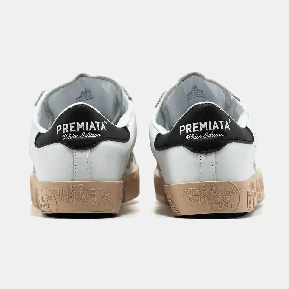 Premiata Steven White Gum