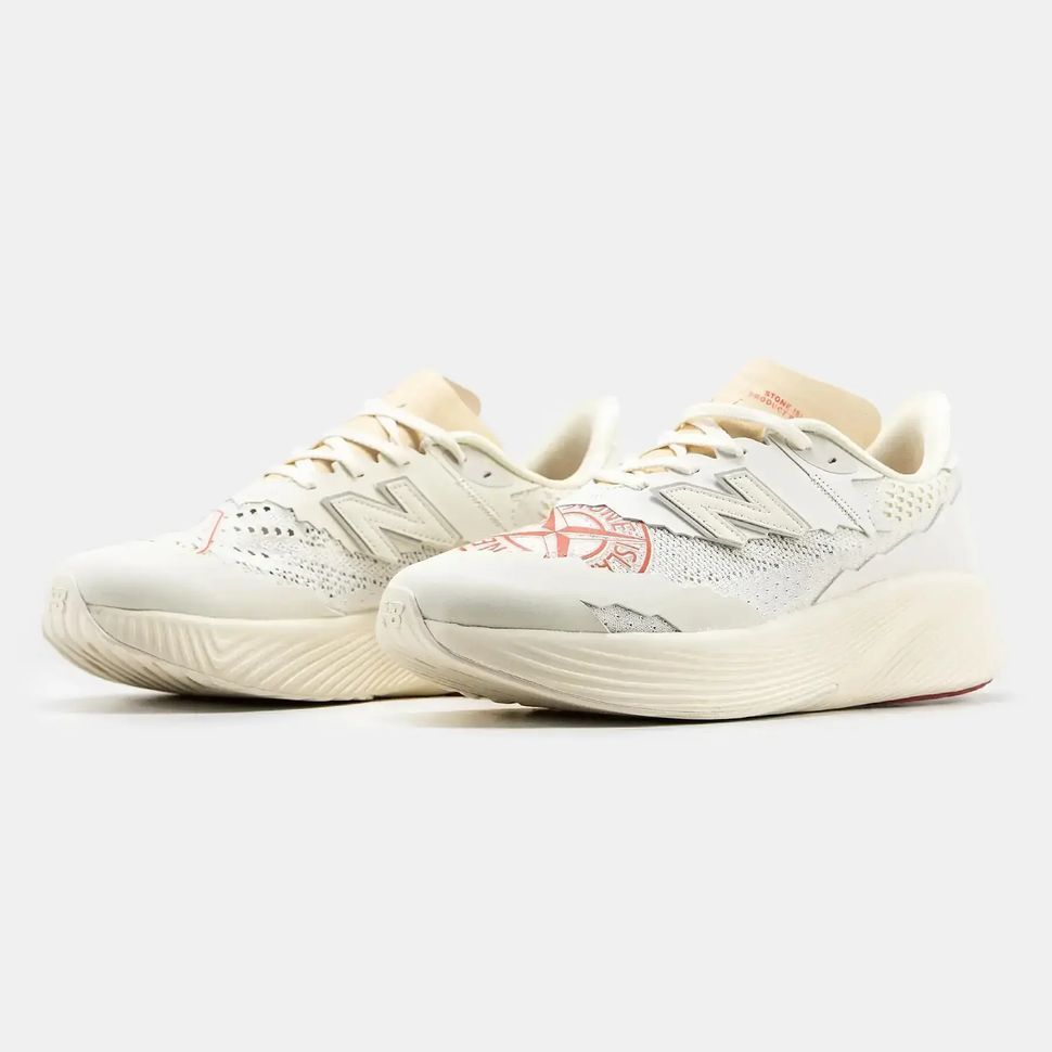 New Balance FuelCell C_1 x Stone Island White Red