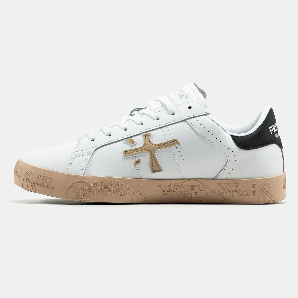 Premiata Steven White Gum
