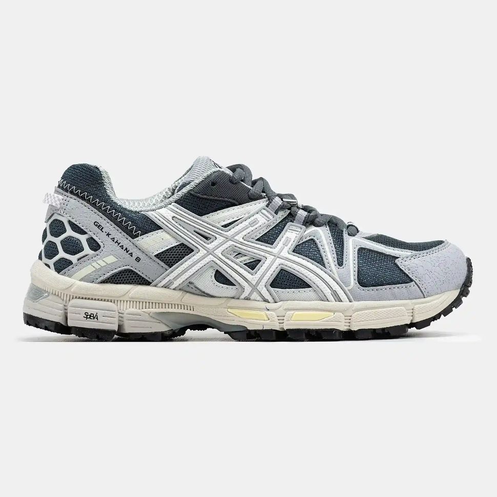 Asics Gel-Kahana 8 Grey Navy White