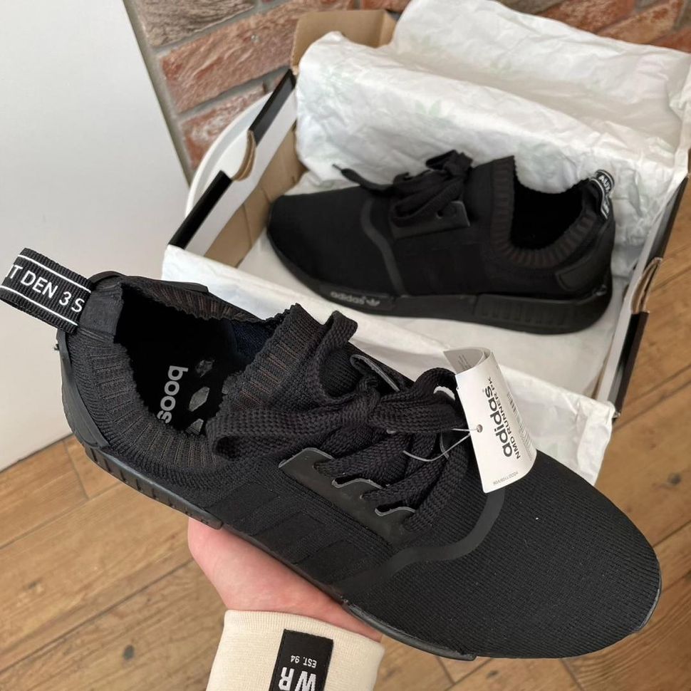 Кроссовки Adidas NMD Black 2 7459 фото