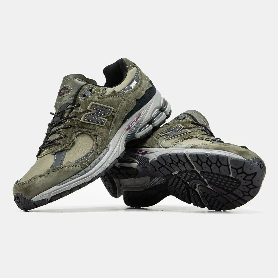 New Balance 2002R Protection Pack Olive Black Grey