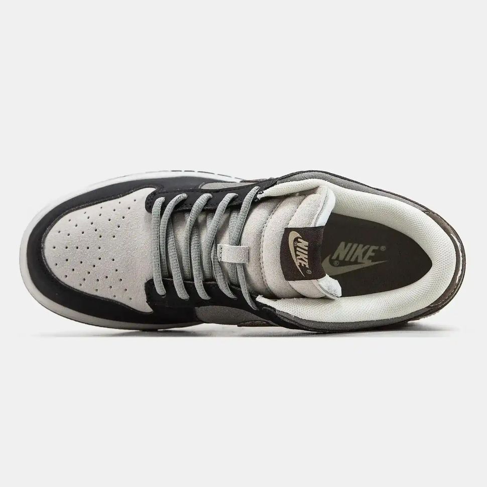 Nike Dunk Low Black Brown Grey Suede