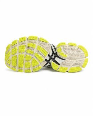 Balenciaga 3XL Extreme Laces Silver Neon Yellow, 36