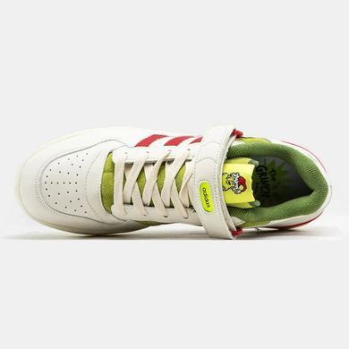 Adidas Forum 84 Low x The Grinch White Red Green