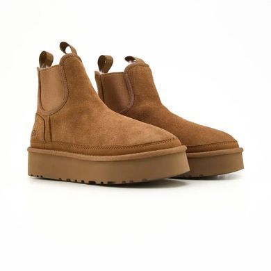 UGG Neumel Platform Chelsea Chestnut, 38
