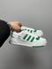 Кросівки Adidas New Low Forum White Green 2782 фото 8