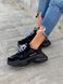 Кросівки Balenciaga Triple S Clear Sole Black «White Logo» 3454 фото 7