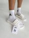 Шлепанцы Adidas Adilette White Slides 9187 фото 1