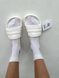 Шльопанці Adidas Adilette White Slides 9187 фото 3