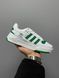 Кросівки Adidas New Low Forum White Green 2782 фото 2