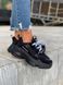 Кросівки Balenciaga Triple S Clear Sole Black «White Logo» 3454 фото 3