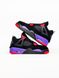 Зимові баскетбольні кросівки Nike Air Jordan 4 Triple Black Purple Fur 10237 фото 7