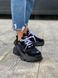 Кросівки Balenciaga Triple S Clear Sole Black «White Logo» 3454 фото 4