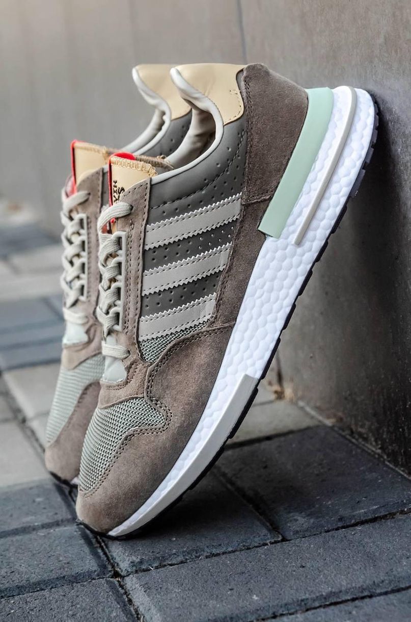 Кросівки Adidas ZX 500 RM Grey 3229 фото