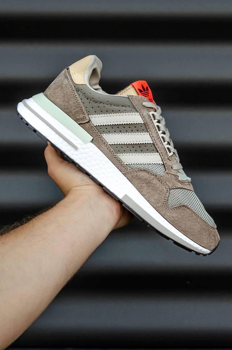 Кроссовки Adidas ZX 500 RM Grey 3229 фото